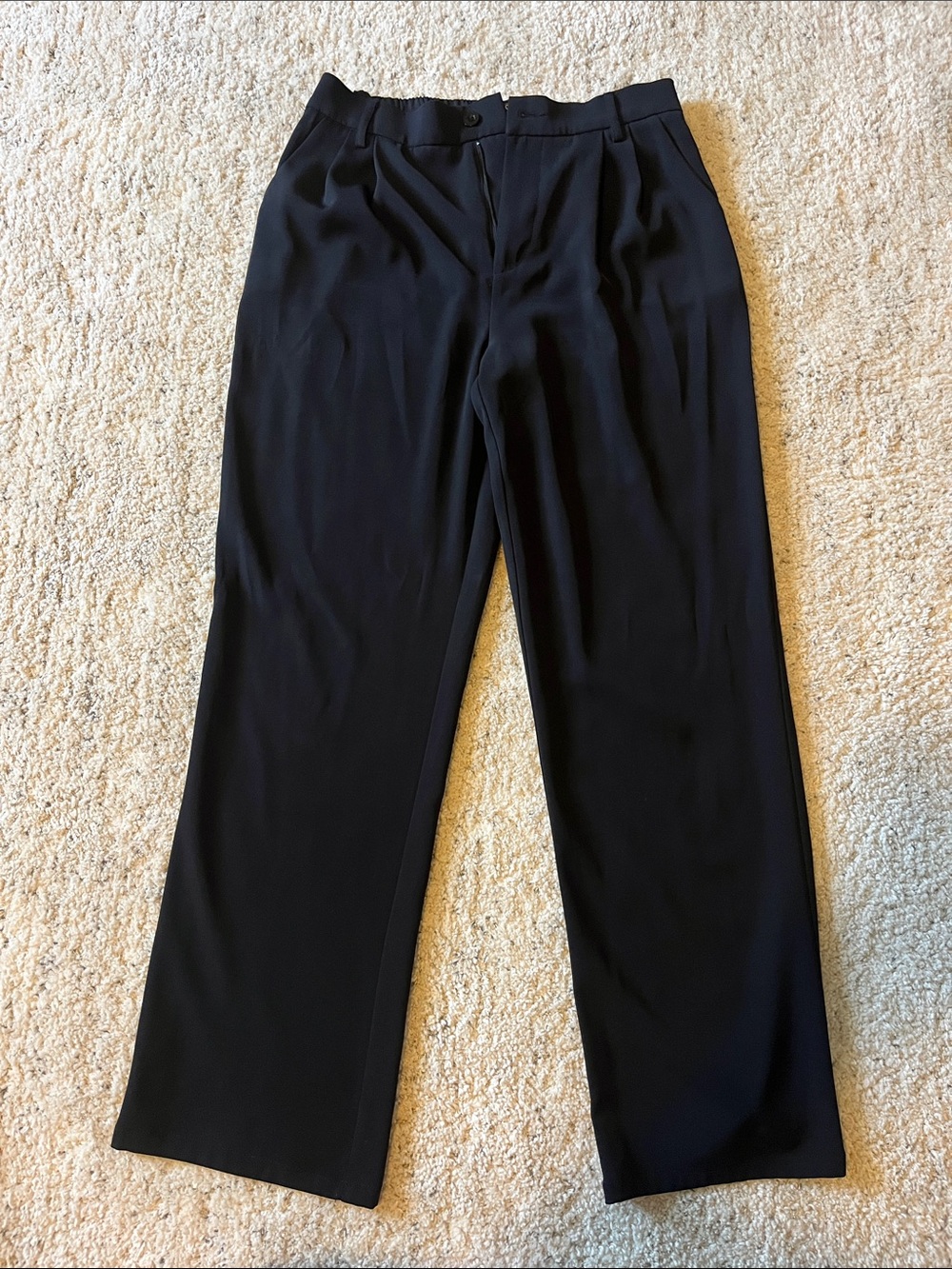 Rewash Women's Straight Leg Pants in Black